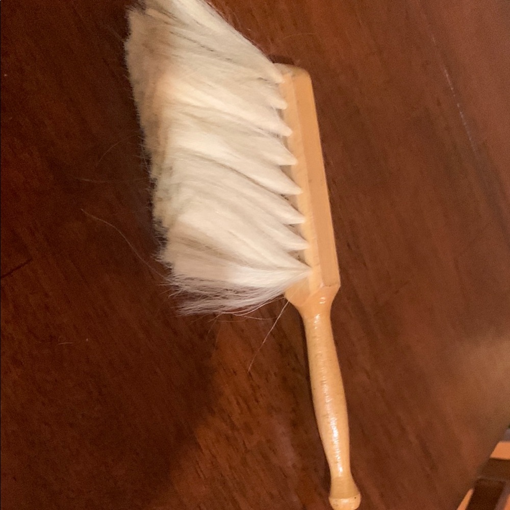 Vintage Soft Bristle Brush , rare, soft , must have for decor and daily dusting
